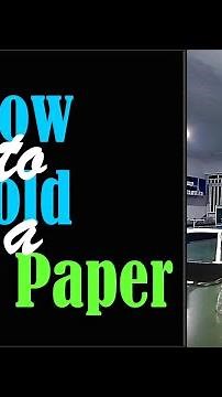 How to Fold a Filter Paper