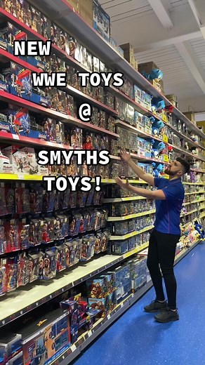 You can’t see John Cena, but you can definitely find NEW WWE Toys at Smyths Toys! 🙌😎 #smythstoys #wwe #wwetiktok #wwetoys #johncena