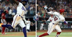 Cubanos en MLB: Adolis García a 1 de 500, Gurriel Jr. remolcó