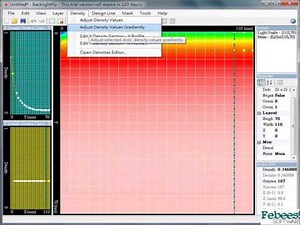 Light guide plate design - Febees