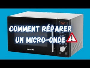 Réparer un micro-onde.