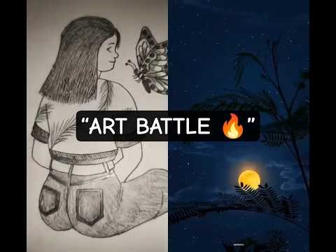 Epic Drawing Collab 🎨🔥 Two Artists One Vision Amazing Art Collaboration