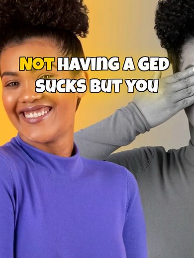 Not having a ged sucks but you can change it by taking online GED prep. It's self-paced, no boring lectures, it's quick and simple. #onlinegedclas #onsego #ged #gedonlinestudyguide #gedonline