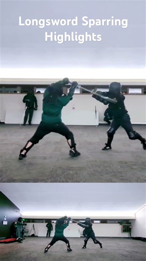 Longsword Sparring Highlights #hema #martialarts #fencing #swordfighting