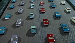 Hinter den 1965er Kulissen einer Matchbox Auto-Fabrik