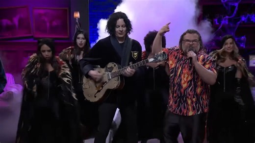 Jack White, Jack Black team up on 'Seven Nation Army' on 'SNL'