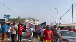 29 reactions | 24hrs Sensitization walk held by the NDC in the Upper West Region. | HOME RADIO 99.7 | Facebook