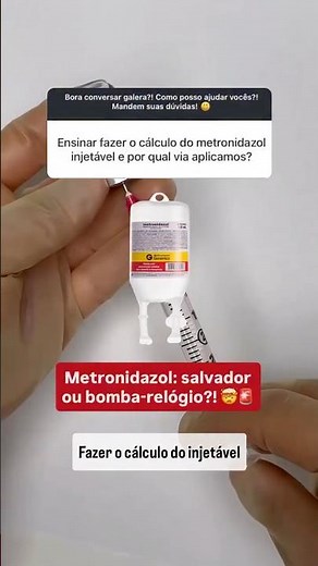 Calculating metronidazole dosage in seconds in veterinary medicine.