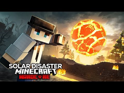 The Sun is DESTROYING My Minecraft World and I Must Escape