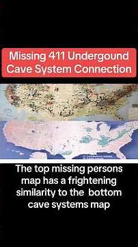 Missing 411 cave system connection - Missing persons map is similar to cave systems map