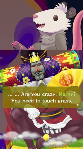 He really told a Vtuner to "Touch Grass" | #Vtuber #Possum