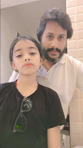 💕Father Daughter 🥰 Bad Times by Imael Angel #viral #shorts #funny Nimisha and Rajesh #ytshorts