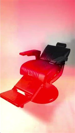 Red Barber Chair | Bold Statement