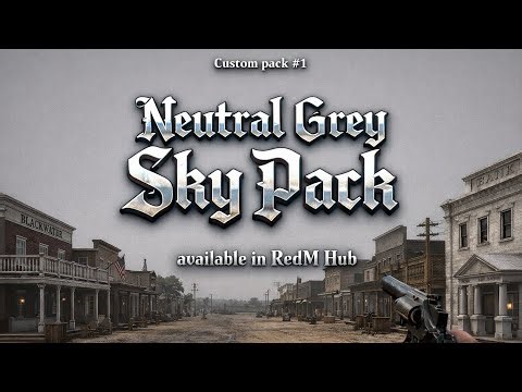 NEUTRAL GREY PVP GPACK SHOWCASE | REDM | https://discord.gg/redm