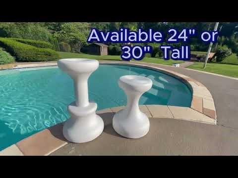 The Modern, Versatile Pool Seating Option - Pool Stool by Dunn-Rite Products