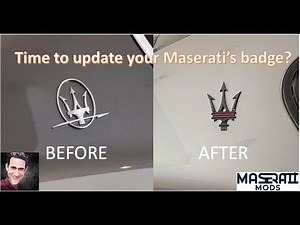 How to Update Your Maserati Side Emblem | Easy DIY Step-by-Step Guide