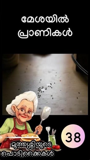 | 38 | മേശയിൽ പ്രാണികൾ | Insects In Table