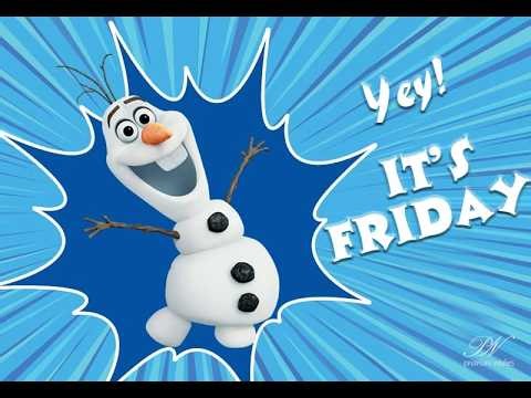 Fun Friday Vibes 😄 | Happy Friday Good Morning Cartoon Greetings Collection