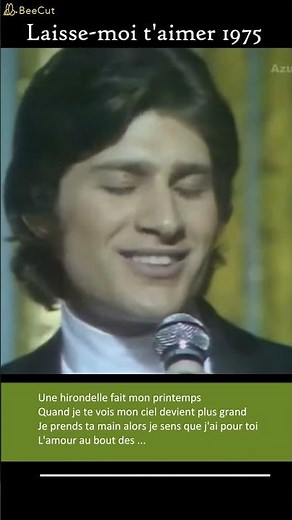 Laisse-moi t'aimer (Mike Brant 1975) #années70