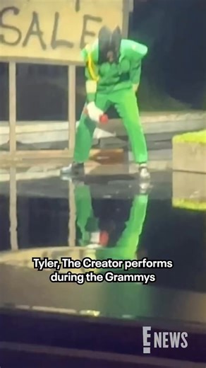 Tyler, The Creator performs "Thought I Was Dead," during the #Grammys. #AwardsSeason | E! News