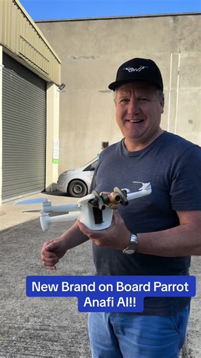 Introducing the Parrot Anafi AI Drone