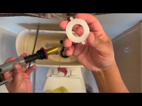 Fixing a Toilet Fill Valve | Fluidmaster 400A | fishbowlproduction