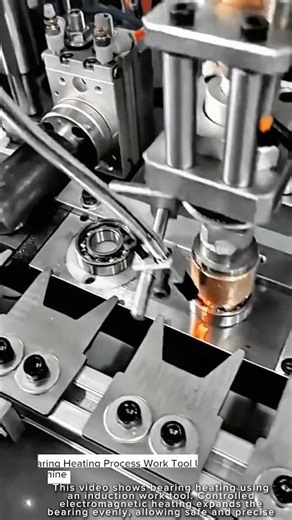 Bearing Heating Process Work Tool Using Induction Machine #worktool