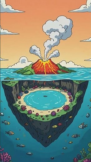 Coral Atolls: Oceanic Rings of Wonder
