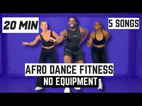 20 Min Afro Dance Fitness Workout | Full Body Cardio | Burn Calories Fast | EP.14