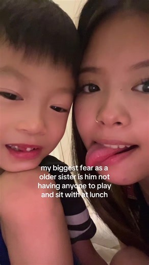 if they bully him they’re done #brothersister #foryoupage #fyp | my biggest fear as an older sister is my little sister