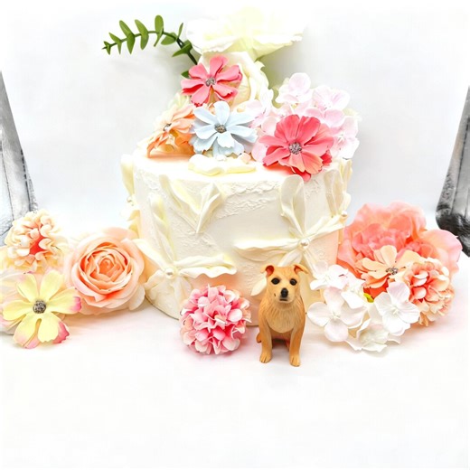 Custom Dog Cake Topper, Polymer Clay Pet Memorial Keepsake - Etsy