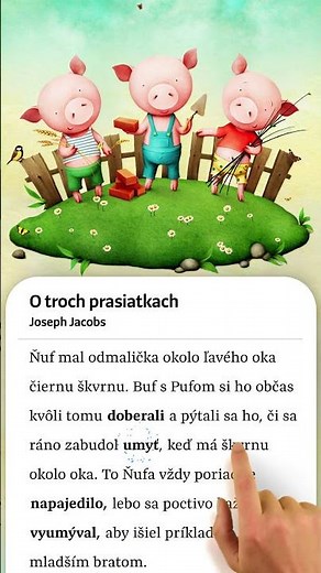 Tri prasiatka 🐷📚 – Rozprávka so zvukmi v Readmio! #audiokniha