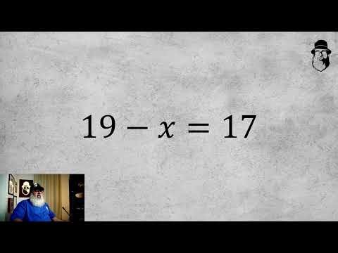 Algebra Lesson 01 - Using Symbols