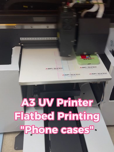 TEXTEK UV printers are capable of directly printing onto phone cases. By using UV-curable inks and advanced printing technology, these printers can accurately and efficiently apply designs onto phone cases made of various materials such as plastic, metal, or glass. This enables users to create customized and high-quality prints directly onto phone cases with vibrant colors and fine details. #uvprinter #textekdtfprinter #printonphonecover #uvflatbedprinter