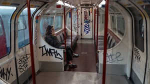 Suspected vandal arrested over quarter of million pounds worth of graffiti damage to Northern Line trains | LBC