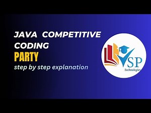 Party Coding Question in Java | Placement Logic Problem