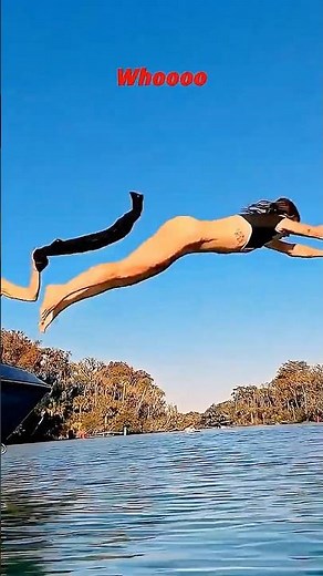 That splash hit different 🌊 #funny #boat #fails