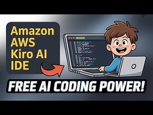 Amazon AWS Kiro AI IDE This FULLY FREE AI VSCode IDE Editor wi...