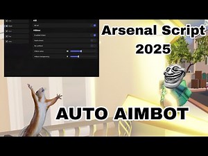 Arsenal Script NO KEY PASTEBIN 2025 / AUTO AIMBOT AND MORE