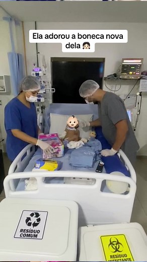Presente Natal: A Boneca Nova da Tutu Para Pediatria