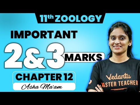 11th Zoology | CH 12 Trends in Economic Zoology | Important 2 and 3 Mark Questions | Asha Ma'am