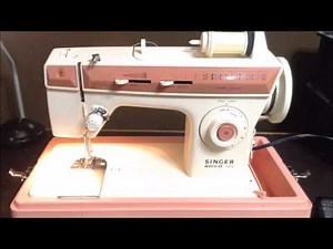 LOOK AT MY Singer Merritt 2404 Sewing Machine ~ Sews Double Layer DENIM
