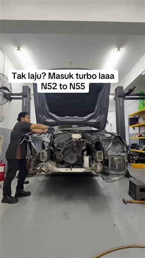 N55 to Twin Turbo N52 Engine Swap
