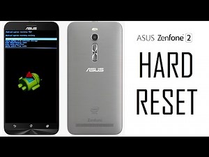 Hard Reset ASUS Zenfone 2 Formatting