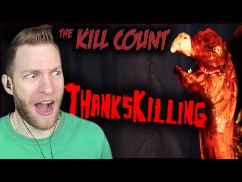 WHAT AM I WATCHING?!?! Reacting to "ThanksKilling" Kill Count by Dead Meat