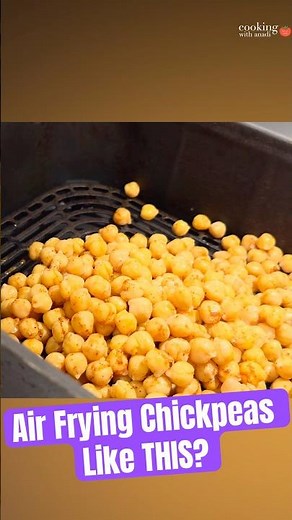 This Will Make Your Air Fryer Chickpeas SOFT! #airfryerrecipes #cooking #airfryer