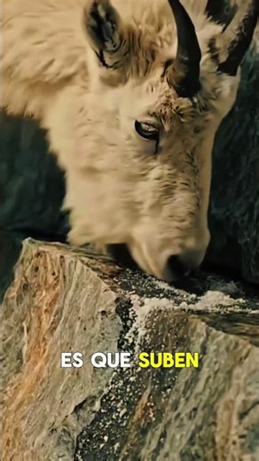 Cabras escalando Una pared Vertical ! 😲#animales