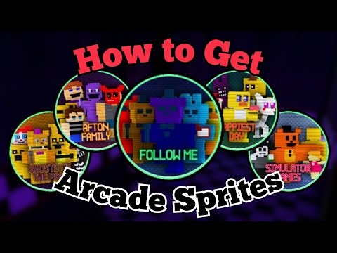 How to Get the Arcade Sprites Badges!!! | Fazbear Entertainment The Roleplay | Roblox