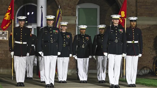 🦅 Year in Review ⚔ Reflecting on 2025, we recognize the tireless dedication of the Marines who uphold the historic legacy of Marine Barracks Washington. Whether on the hallowed grounds of Arlington National Cemetery, under the lights of the parade deck, and across the entire country as we celebrated 250 years of our beloved Corps, our Marines have served with the poise and professionalism expected of the "Oldest Post." 🎥: Cpl. Christopher Prelle | U.S. Marine Corps | Marine Barracks Washington