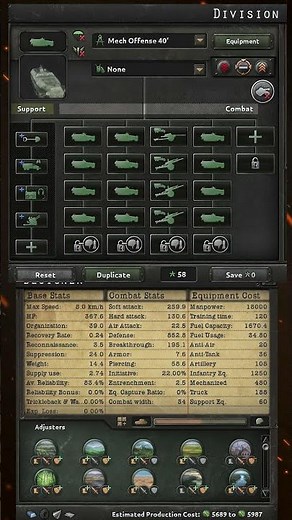 Mechanized Infantry Divisions Are Underrated #hoi4 #divisiondesign #heartsofiron4